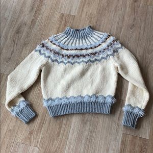 NWOT Lou & Grey Tinsle Holiday Knit Sweater Size S